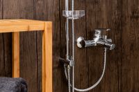 Душевая система Orange Tony M54-933cr Хром — фото 7, Душевые стойки