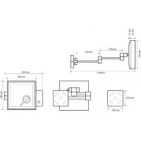 Товар: Косметическое зеркало Bemeta 116101202 Хром - фото 2 Косметическое зеркало Bemeta 116101202 Хром — фото 2, Косметические зеркала
