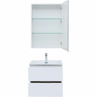 Товар: Комплект мебели для ванной Aquanet Алвита New 60 274216 подвесной Белый матовый - фото 5 Комплект мебели для ванной Aquanet Алвита New 60 274216 подвесной Белый матовый — фото 5, Мебель для ванной