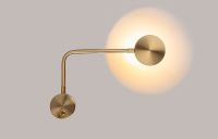 Товар: Настенный светильник Crystal Lux CLT 214W BS Белый Латунь - фото 4 Настенный светильник Crystal Lux CLT 214W BS Белый Латунь — фото 4, Бра