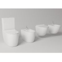 Унитаз компакт Timo Kulo TK-401 с бачком и сиденьем Микролифт — фото 2, Напольные унитазы