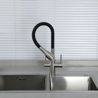 Смеситель для кухни Gappo G4399-65 Сатин Черный — фото 21, Смесители для кухни