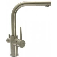 Смеситель для кухни Florentina Кристалл 333.33H.2123.900 Нержавеющая сталь — фото 1, Смесители для кухни