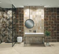 Керамическая плитка Mainzu Tin-Tile Rusty Cream настенная 20х20 см арт-78797320 — фото 2, Керамическая плитка