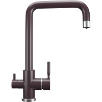 Смеситель для кухни Ulgran Classic U-019-345 Шоколад — фото 1, Смесители