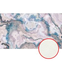 Фреска Ortograf Misto 34011 Фактура флок FLK Флизелин (4,7*2,7) Серый/Голубой, Абстракция — фото 1, Фрески