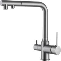 Смеситель для кухни Abber Emotion AF8814NG Никель — фото 1, Смесители для кухни