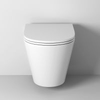 Товар: Унитаз Grossman GR-4478SQ подвесной Белый с сиденьем Микролифт - фото 3 Унитаз Grossman GR-4478SQ подвесной Белый с сиденьем Микролифт — фото 3, Унитазы