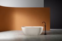 Товар: Ванна из искусственного камня Abber Frankfurt 170x75 AM9941MBE Светло-бежевая матовая без гидромассажа - фото 3 Ванна из искусственного камня Abber Frankfurt 170x75 AM9941MBE Светло-бежевая матовая без гидромассажа — фото 3, Ванны из искусственного камня