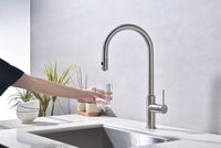 Смеситель для кухни Paulmark Galant Ga213077-BS Брашированная сталь — фото 5, Смесители для кухни