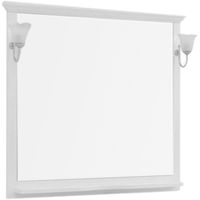 Зеркало Aquanet Лагуна 105 175304 Белое — фото 1, Зеркала в ванную комнату