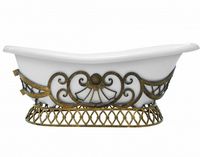 Ванна из искусственного камня Эстет Марсель 170х80 ФР-00001849 без гидромассажа — фото 4, Ванны из искусственного камня