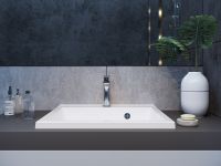 Раковина Paola Roma 50 Белая глянцевая — фото 6, Раковины