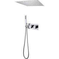 Товар: Душевая система Abber Daheim AF8255 с термостатом Хром - фото 1 Душевая система Abber Daheim AF8255 с термостатом Хром — фото 1, Встраиваемые душевые комплекты