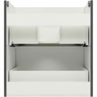 Тумба под раковину Aquanet Арт 60 329063 подвесная Ясень графит — фото 5, Тумбы под раковину