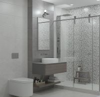 Керамическая плитка Azori Artemest Gris 00-00003177 настенная 31,5х63 см — фото 3, Керамическая плитка