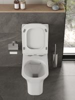 Унитаз компакт Orange C02-000W с бачком и сиденьем Микролифт — фото 7, Напольные унитазы