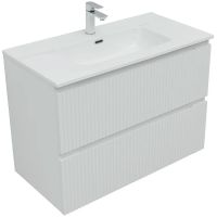 Товар: Тумба под раковину Aquanet Джейн 90 335425 подвесная Белая матовая - фото 9 Тумба под раковину Aquanet Джейн 90 335425 подвесная Белая матовая — фото 9, Мебель для ванной