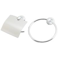 Набор аксессуаров для ванной Orange Y01-888cr Хром — фото 3, Наборы аксессуаров для ванной комнаты