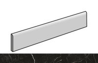 Керамический бордюр Atlas Concorde Russia Allure Imperial Black Listello 610090002168 7,2х60 см — фото 1, Керамогранит