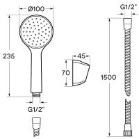 Смеситель для ванны Santek Арма WH5A10007C001 Хром — фото 11, Смеситель для ванны