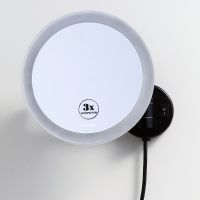 Товар: Косметическое зеркало WasserKRAFT K-1004BLACK с подсветкой с увеличением Черное матовое - фото 2 Косметическое зеркало WasserKRAFT K-1004BLACK с подсветкой с увеличением Черное матовое — фото 2, Аксессуары для ванной