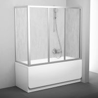 Товар: Боковая стенка для шторки на ванну Ravak Supernova APSV-80 профиль Сатин стекло Rain арт-95040U0241 - фото 2 Боковая стенка для шторки на ванну Ravak Supernova APSV-80 профиль Сатин стекло Rain арт-95040U0241 — фото 2, Боковые стенки