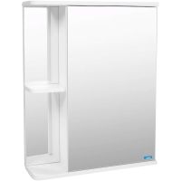 Зеркальный шкаф VIANT Париж 55 R VPAR55-ZSHR Белый — фото 5, Зеркальные шкафы в ванную