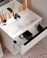 Товар: Тумба под раковину WellWant Bello 80 WWTRN0821PW подвесная Белая - фото 6 Тумба под раковину WellWant Bello 80 WWTRN0821PW подвесная Белая — фото 6, Мебель для ванной