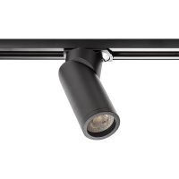 Трековый светильник Crystal Lux CLT 0.31 030 BL Черный — фото 1, Трековые светильники