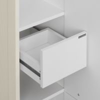 Шкаф пенал Aquaton Леон Н 31 1A187903LBPR0 Дуб бежевый — фото 3, Мебель для ванной