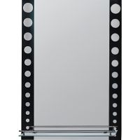 Зеркало Frap 50 F619 Черное — фото 1, Зеркала в ванную комнату