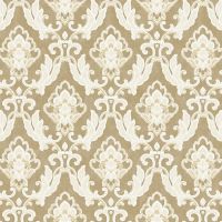 Обои Bruno Zoff Platinum 60105-5 Фольга на флизелине (1,06*10,05)  Бежевый, Дамаск — фото 1, Обои для стен