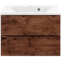 Тумба под раковину Vincea Mia 65 VMC-2MA650RW подвесная R.Wood — фото 1, Тумбы под раковину