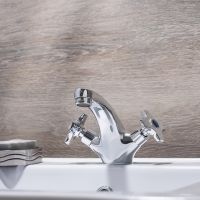 Смеситель для раковины Ростовская Мануфактура Сантехники SL115-161 Хром — фото 3, Смесители