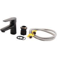 Смеситель для раковины Orange Loop M26-021B Черный — фото 5, Смесители для раковины