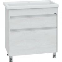 Тумба под раковину СанТа Уран 80 700388 Светлое дерево — фото 1, Тумбы под раковину