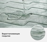 Товар: Коврик для ванной комнаты Iddis Basic 50х80 B22P580i12 Зеленый - фото 8 Коврик для ванной комнаты Iddis Basic 50х80 B22P580i12 Зеленый — фото 8, Аксессуары для туалета