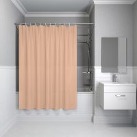 Штора для ванны Iddis Promo 180х180 P42PV11i11 Оранжевая — фото 2, Аксессуары для туалета