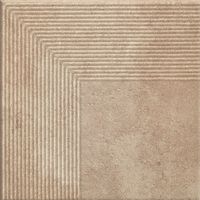 Ступень угловая Ceramika Paradyz Scandiano Ochra Stopnica Narozna ступень 30х30см — фото 1, Ступени и клинкер