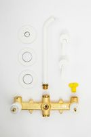 Смеситель для раковины Cezares Leaf LEAF-BLI3L-BIO Белый матовый — фото 8, Смесители