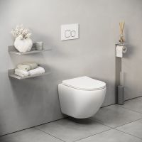 Клавиша смыва Grossman Cosmo 700.K31.02.000.000 Белая глянцевая — фото 5, Комплектующие для душевого оборудования