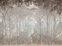 Фреска Ortograf Flora 31296 Фактура бархат FX Флизелин (3,6*2,7) Бежевый/Коричневый, Деревья/Природа — фото 2, Фрески