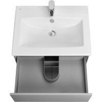 Товар: Тумба под раковину Aquaton Форест 60 1A278201FR4D0 Туманный серый - фото 4 Тумба под раковину Aquaton Форест 60 1A278201FR4D0 Туманный серый — фото 4, Мебель для ванной