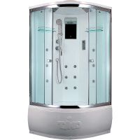 Душевая кабина Timo Lux 100x100 T-7700 с гидромассажем — фото 1, Душевые кабины