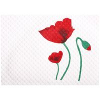 Коврик для душа Ridder Mohn 62210 Белый Красный — фото 3, Коврики для ванной комнаты