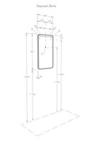 Товар: Зеркало Aquaton Вита 46 1A221902VT010 с подсветкой Белое - фото 6 Зеркало Aquaton Вита 46 1A221902VT010 с подсветкой Белое — фото 6, Мебель для ванной