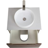 Тумба под раковину BelBagno Etna 60 ETNA-600-1C-SO-RW-P подвесная Rovere Moro — фото 14, Тумбы под раковину