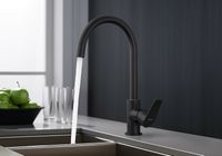 Смеситель для кухни Aquatek Бетта AQ1182MB Черный матовый — фото 7, Смесители для кухни