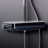 Товар: Душевая система Damixa Scandinavian Pure 936750000 с термостатом Хром - фото 4 Душевая система Damixa Scandinavian Pure 936750000 с термостатом Хром — фото 4, Душевое оборудование. Душевая программа